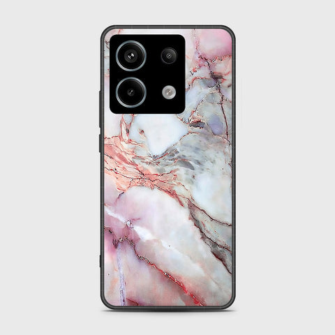 Xiaomi Redmi Note 13 Pro 4G Cover- Colorful Marble Series - HQ Ultra Shine Premium Infinity Glass Soft Silicon Borders Case