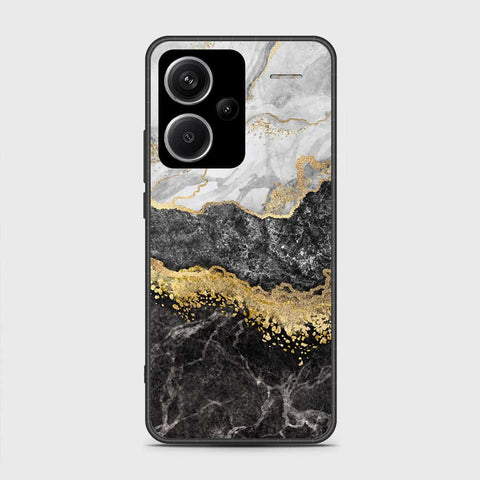 Xiaomi Redmi Note 13 Pro Plus 5G Cover- Colorful Marble Series - HQ Ultra Shine Premium Infinity Glass Soft Silicon Borders Case