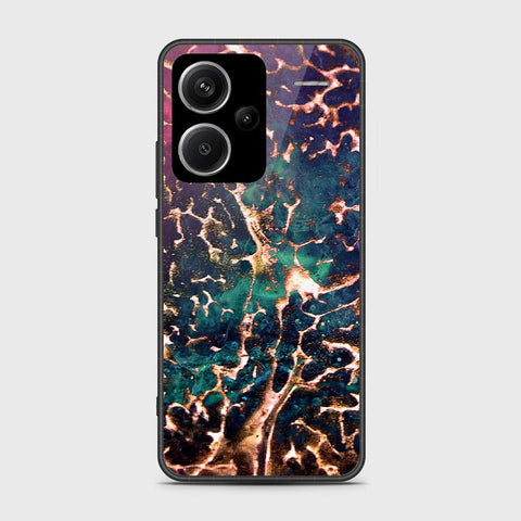 Xiaomi Redmi Note 13 Pro Plus 5G Cover- Colorful Marble Series - HQ Ultra Shine Premium Infinity Glass Soft Silicon Borders Case