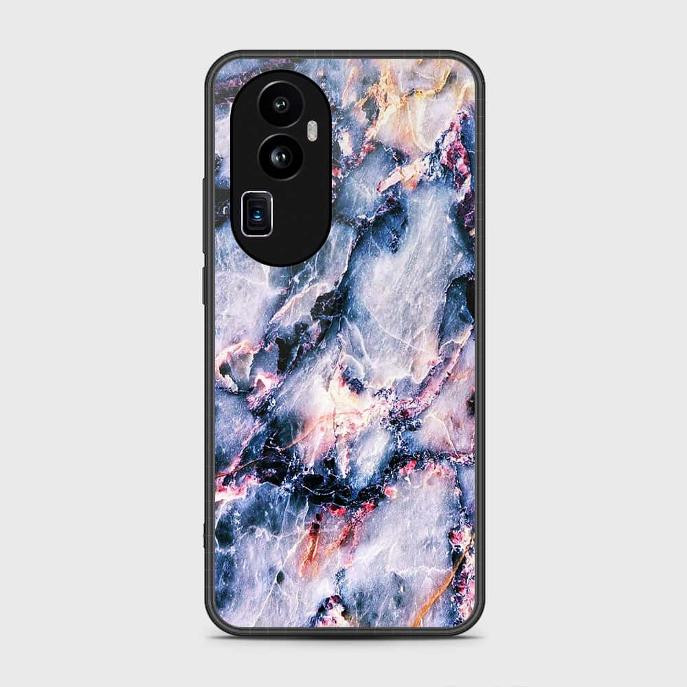 Oppo Reno 10 Pro Plus Cover- Colorful Marble Series - HQ Ultra Shine Premium Infinity Glass Soft Silicon Borders Case