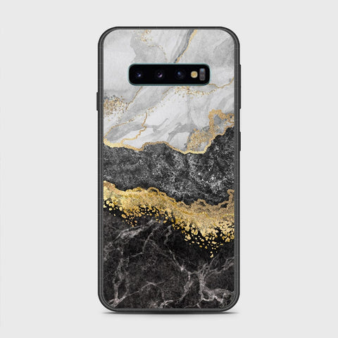 Samsung Galaxy S10 5G Cover- Colorful Marble Series - HQ Ultra Shine Premium Infinity Glass Soft Silicon Borders Case