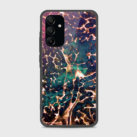 Samsung Galaxy A15 4G Cover- Colorful Marble Series - HQ Ultra Shine Premium Infinity Glass Soft Silicon Borders Case