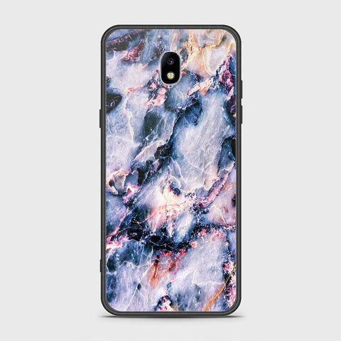 Samsung Galaxy J7 Pro / J7 2017 / J730 Cover - Colorful Marble Series - HQ Ultra Shine Premium Infinity Glass Soft Silicon Borders Case