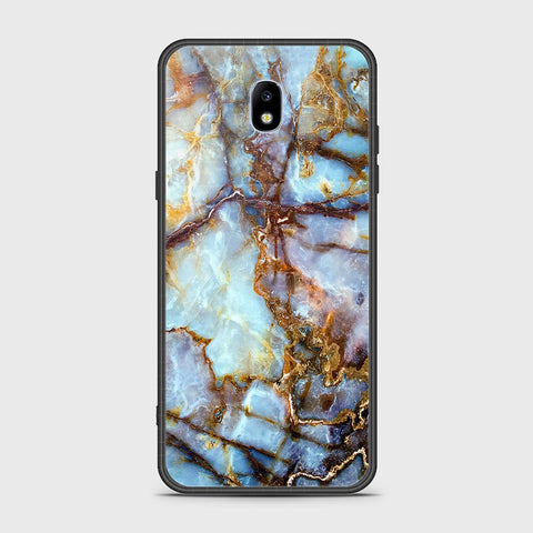 Samsung Galaxy J7 Pro / J7 2017 / J730 Cover - Colorful Marble Series - HQ Ultra Shine Premium Infinity Glass Soft Silicon Borders Case