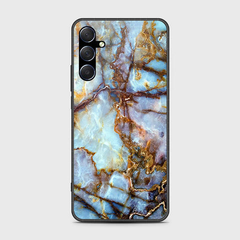 Samsung Galaxy M54 Cover- Colorful Marble Series - HQ Ultra Shine Premium Infinity Glass Soft Silicon Borders Case