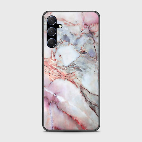 Samsung Galaxy M54 Cover- Colorful Marble Series - HQ Ultra Shine Premium Infinity Glass Soft Silicon Borders Case