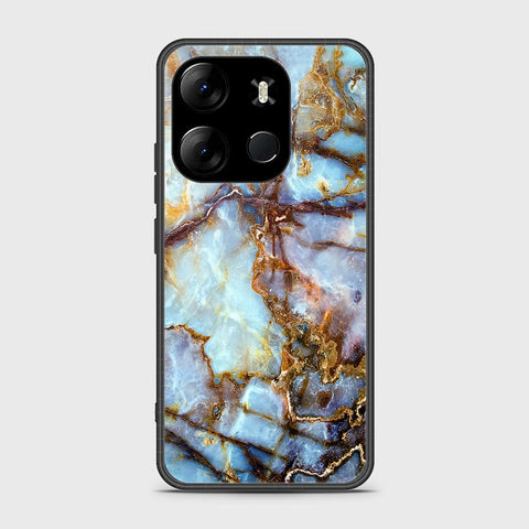 Infinix Smart 7 Cover- Colorful Marble Series - HQ Ultra Shine Premium Infinity Glass Soft Silicon Borders Case