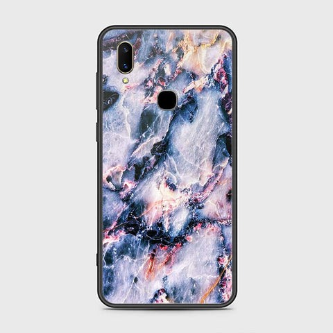 Vivo Z3 Cover- Colorful Marble Series - HQ Ultra Shine Premium Infinity Glass Soft Silicon Borders Case