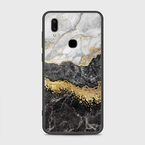 Vivo Z3 Cover- Colorful Marble Series - HQ Ultra Shine Premium Infinity Glass Soft Silicon Borders Case