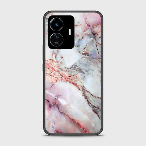 Vivo Y77 5G Cover - Colorful Marble Series - HQ Ultra Shine Premium Infinity Glass Soft Silicon Borders Case