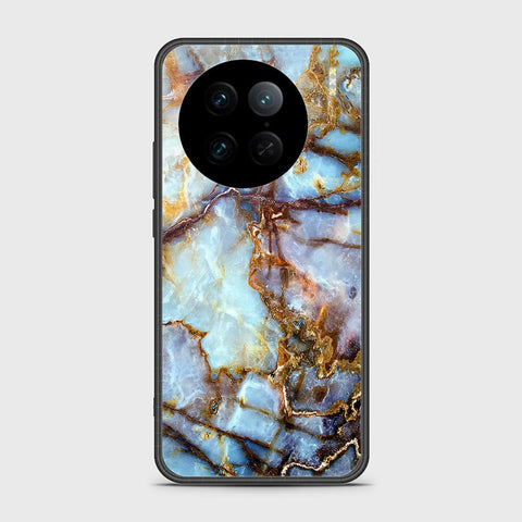 Vivo X90 Pro Cover - Colorful Marble Series - HQ Ultra Shine Premium Infinity Glass Soft Silicon Borders Case
