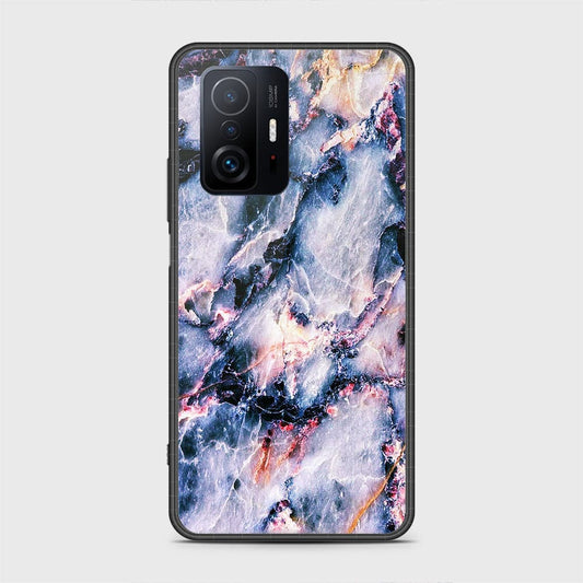 Xiaomi 11T Cover- Colorful Marble Series - HQ Ultra Shine Premium Infinity Glass Soft Silicon Borders Case