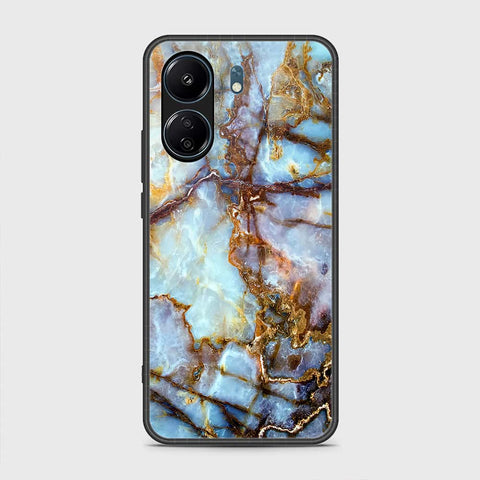 Xiaomi Redmi 13C Cover- Colorful Marble Series - HQ Ultra Shine Premium Infinity Glass Soft Silicon Borders Case