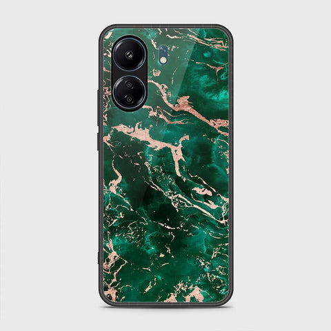 Xiaomi Redmi 13C Cover- Colorful Marble Series - HQ Ultra Shine Premium Infinity Glass Soft Silicon Borders Case