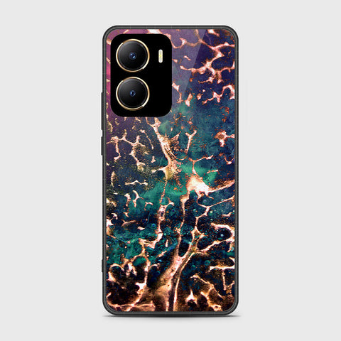 Vivo Y56 Cover- Colorful Marble Series - HQ Ultra Shine Premium Infinity Glass Soft Silicon Borders Case