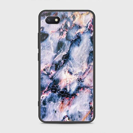 Huawei Y5 Prime 2018 / Y5 2018 / Honor 7S Cover - Colorful Marble Series - HQ Ultra Shine Premium Infinity Glass Soft Silicon Borders Case