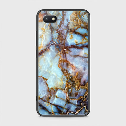 Huawei Y5 Prime 2018 / Y5 2018 / Honor 7S Cover - Colorful Marble Series - HQ Ultra Shine Premium Infinity Glass Soft Silicon Borders Case