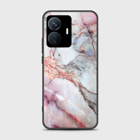 Vivo Y77e Cover- Colorful Marble Series - HQ Ultra Shine Premium Infinity Glass Soft Silicon Borders Case