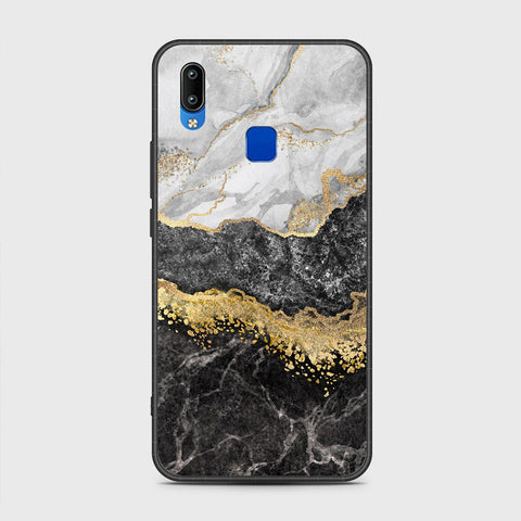 Vivo Y91i Cover- Colorful Marble Series - HQ Ultra Shine Premium Infinity Glass Soft Silicon Borders Case