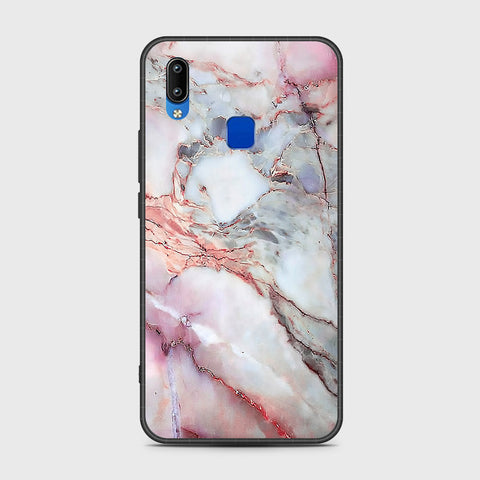 Vivo Y91i Cover- Colorful Marble Series - HQ Ultra Shine Premium Infinity Glass Soft Silicon Borders Case