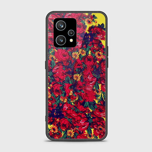 Realme Narzo 50 Pro Cover- Floral Series - HQ Ultra Shine Premium Infinity Glass Soft Silicon Borders Case