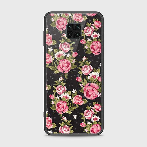 Xiaomi Poco M2 Pro Cover - Floral Series - HQ Ultra Shine Premium Infinity Glass Soft Silicon Borders Case