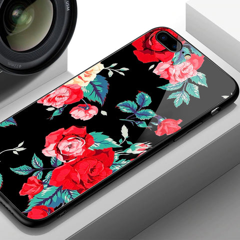 Vivo Y35m Plus Cover- Floral Series - HQ Ultra Shine Premium Infinity Glass Soft Silicon Borders Case
