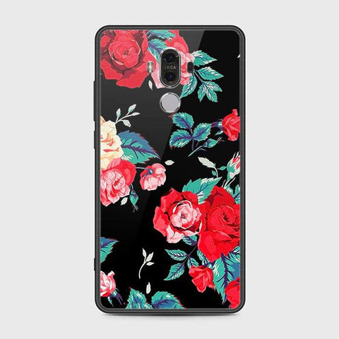 Huawei Mate 9 Cover - Floral Series - HQ Ultra Shine Premium Infinity Glass Soft Silicon Borders Case