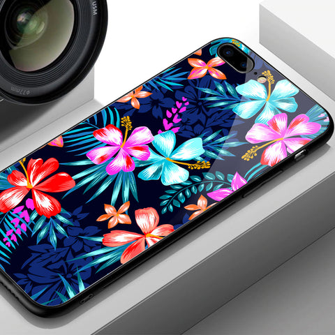 Vivo Y35m Plus Cover- Floral Series - HQ Ultra Shine Premium Infinity Glass Soft Silicon Borders Case