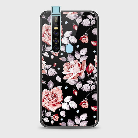 Tecno Camon 15 Pro Cover- Floral Series - HQ Ultra Shine Premium Infinity Glass Soft Silicon Borders Case