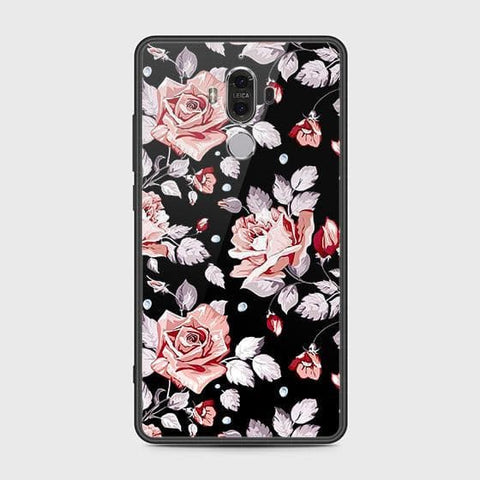 Huawei Mate 9 Cover - Floral Series - HQ Ultra Shine Premium Infinity Glass Soft Silicon Borders Case