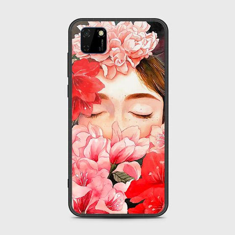 Honor 9S Cover - Floral Series - HQ Ultra Shine Premium Infinity Glass Soft Silicon Borders Case