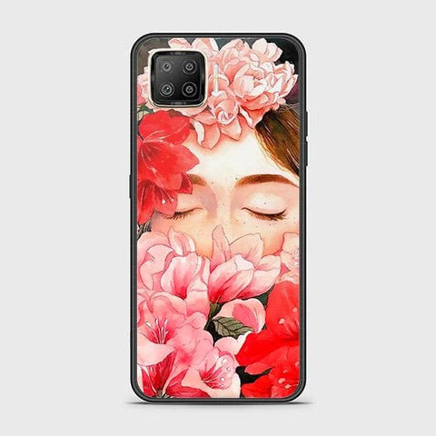 Oppo A73 Cover - Floral Series - HQ Ultra Shine Premium Infinity Glass Soft Silicon Borders Case