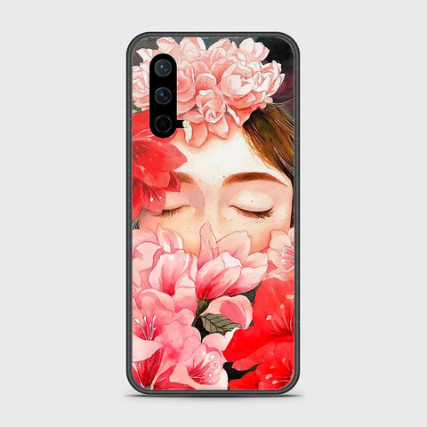 OnePlus Nord CE 5G Cover- Floral Series - HQ Ultra Shine Premium Infinity Glass Soft Silicon Borders Case