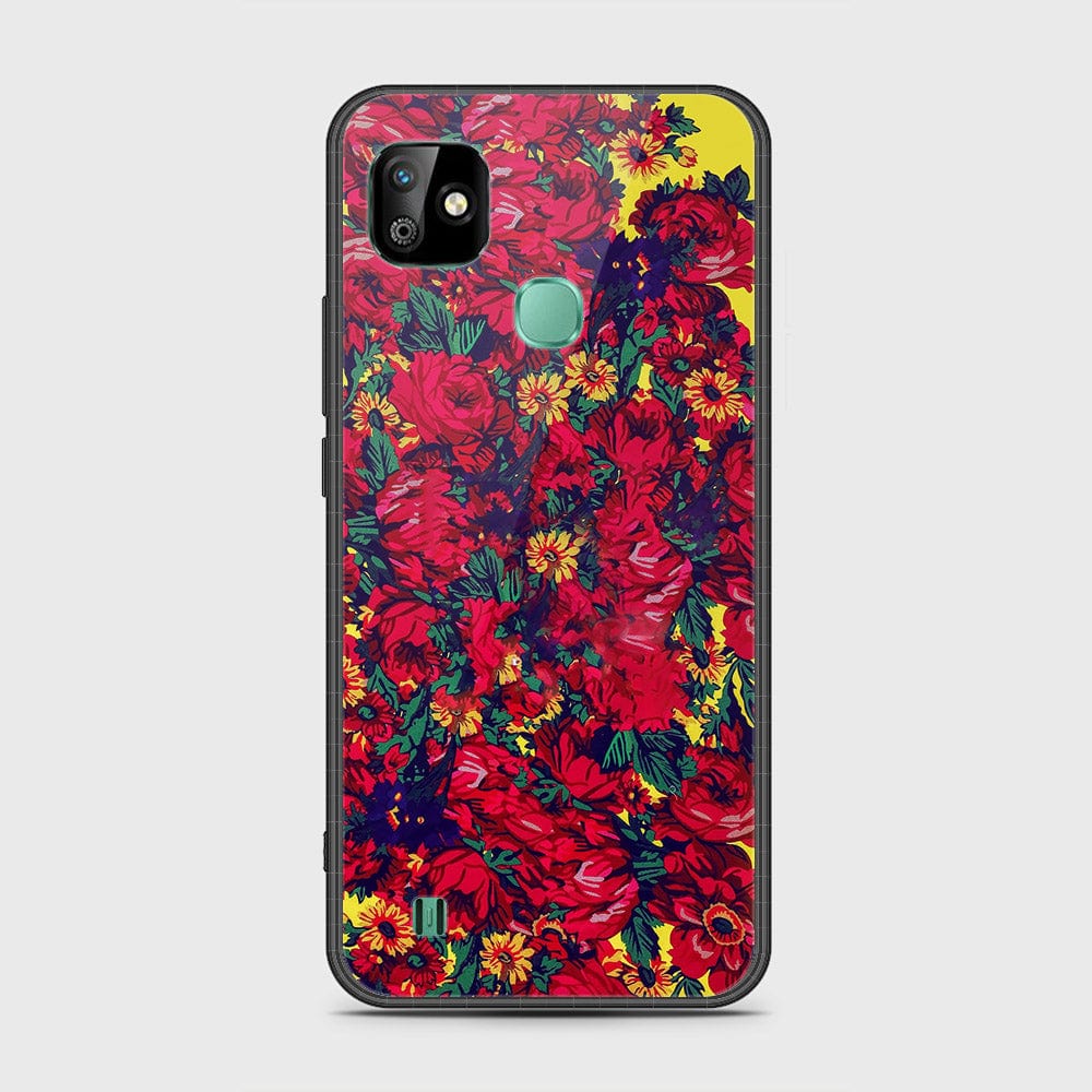 Infinix Smart HD 2021 Cover- Floral Series - HQ Premium Shine Durable Shatterproof Case