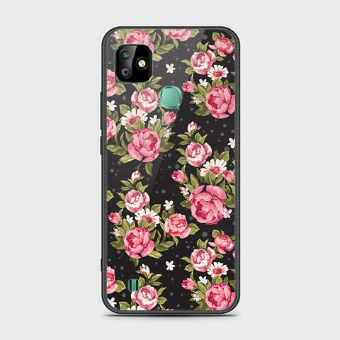 Infinix Smart HD 2021 Cover- Floral Series - HQ Premium Shine Durable Shatterproof Case