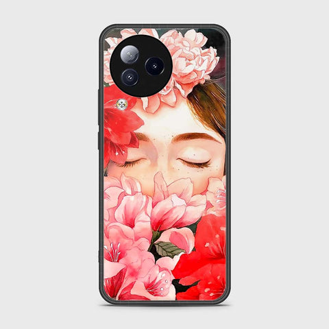 Xiaomi Civi 3 Cover- Floral Series - HQ Ultra Shine Premium Infinity Glass Soft Silicon Borders Case