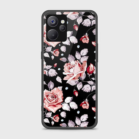 Realme 10 5G Cover- Floral Series - HQ Ultra Shine Premium Infinity Glass Soft Silicon Borders Case