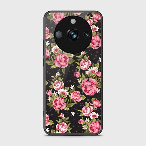 Realme 11 Pro Plus Cover- Floral Series - HQ Ultra Shine Premium Infinity Glass Soft Silicon Borders Case