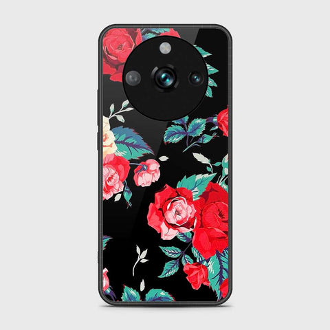 Realme 11 Pro Plus Cover- Floral Series - HQ Ultra Shine Premium Infinity Glass Soft Silicon Borders Case