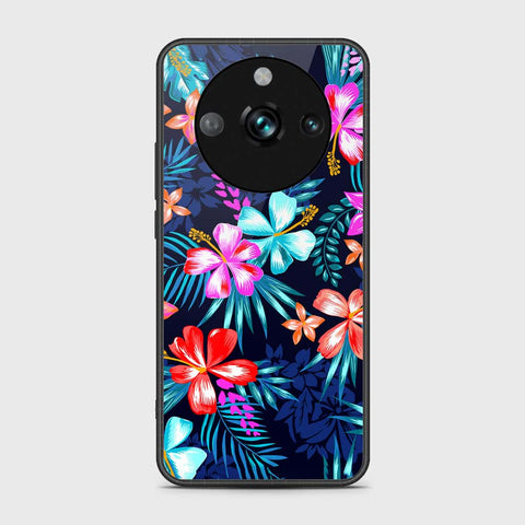 Realme 11 Pro Cover- Floral Series - HQ Ultra Shine Premium Infinity Glass Soft Silicon Borders Case