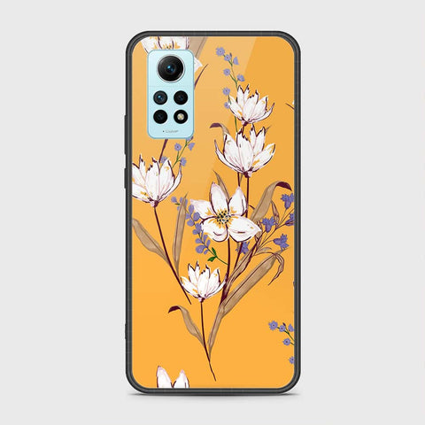 Xiaomi Redmi Note 12 Pro 4G Cover- Floral Series - HQ Ultra Shine Premium Infinity Glass Soft Silicon Borders Case