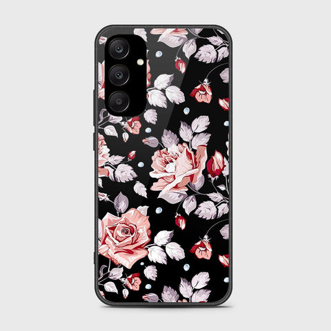 Samsung Galaxy A25 5G Cover- Floral Series - HQ Ultra Shine Premium Infinity Glass Soft Silicon Borders Case