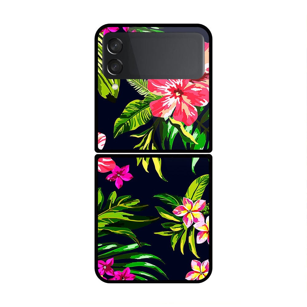 Samsung Galaxy Z Flip 3 5G Cover- Floral Series - HQ Premium Shine Durable Shatterproof Case (Fast Delivery)