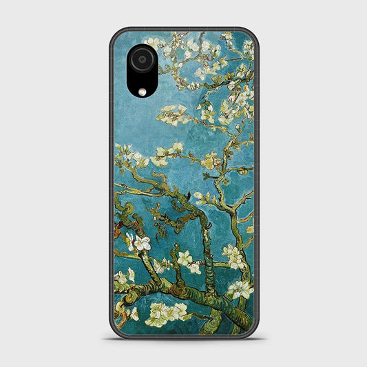 Samsung Galaxy A03 Core Cover - Floral Series 2 - HQ Ultra Shine Premium Infinity Glass Soft Silicon Borders Case