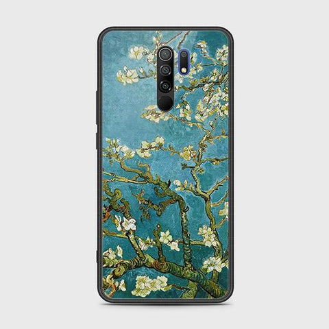 Xiaomi Poco M2 Cover - Floral Series 2 - HQ Ultra Shine Premium Infinity Glass Soft Silicon Borders Case