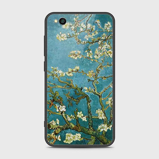 Xiaomi Redmi Go Cover - Floral Series 2 - HQ Ultra Shine Premium Infinity Glass Soft Silicon Borders Case