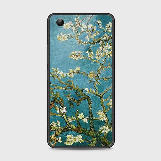 Vivo Y81 Cover - Floral Series 2 - HQ Ultra Shine Premium Infinity Glass Soft Silicon Borders Case