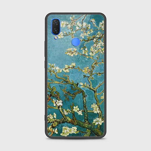 Honor 8C Cover - Floral Series 2 - HQ Ultra Shine Premium Infinity Glass Soft Silicon Borders Case