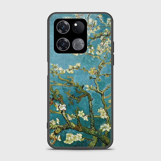 OnePlus Ace Racing Cover- Floral Series 2 - HQ Ultra Shine Premium Infinity Glass Soft Silicon Borders Case